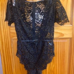 Nasty Gal lace bodysuit